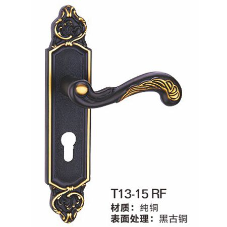 T13-15RF純銅室內(nèi)門(mén)鎖|純銅房間門(mén)鎖|門(mén)鎖廠家|鎖具批發(fā)