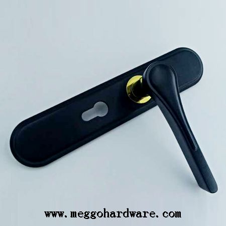 B8純黑圓款流線型室內(nèi)門鎖|門鎖廠家|鎖具批發(fā)