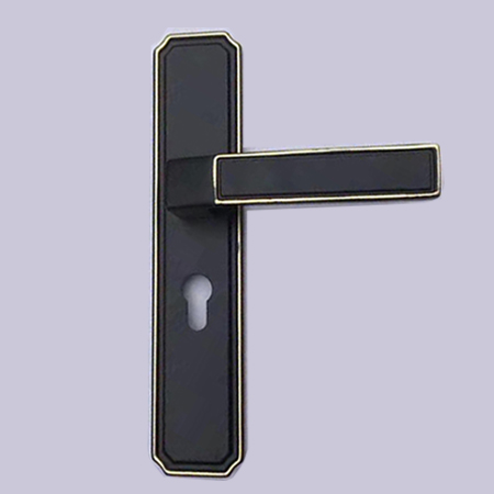 【室內(nèi)門鎖】新品錳鋼加鋁FA297酷黑|門鎖廠家|鎖具批發(fā)(圖)